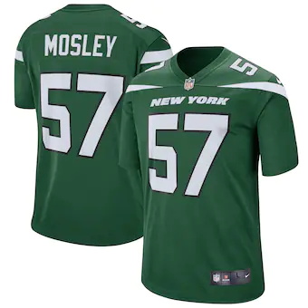 mens nike cj mosley gotham green new york jets game jersey